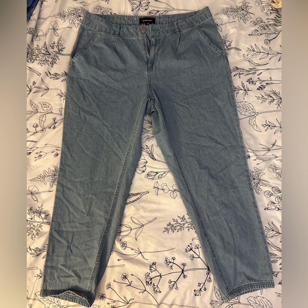 Casual blue pants